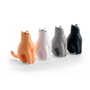 CU372 Cat Tea Bag Holders 